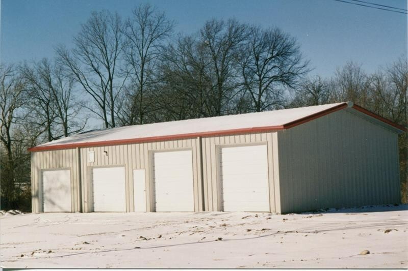 21x30x10 Steel Building SIMPSON Metal Garage Storage Shop Building Kit
