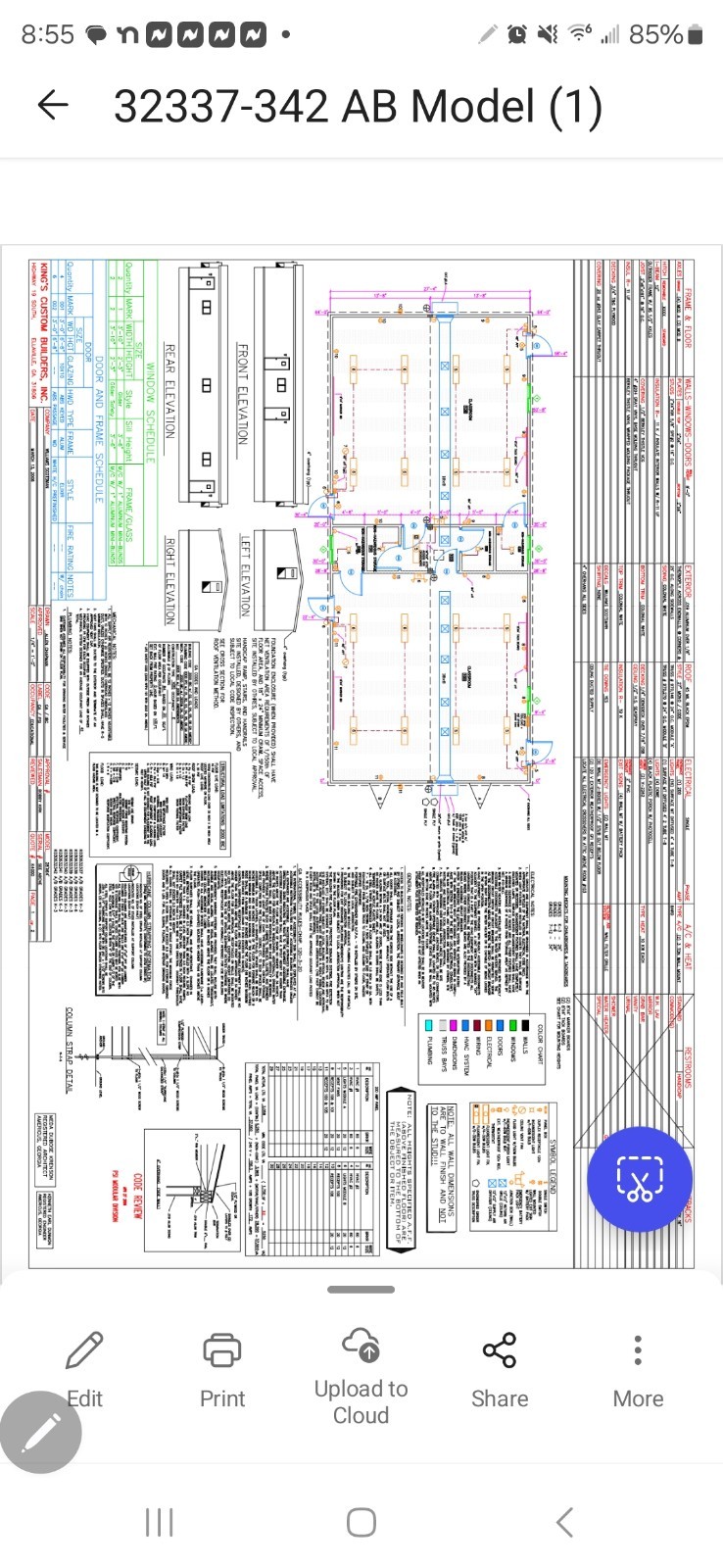 King’s Custom Builders 64×28 Modular Building, Air Conditioning,