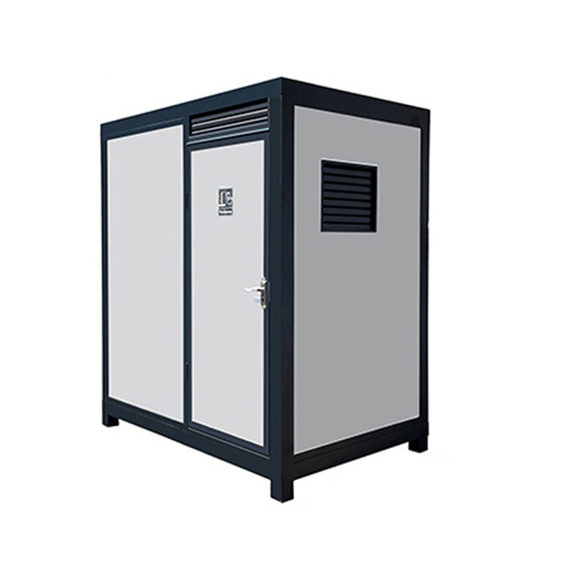 Portable Restroom with Toilet, Sink, Ventilation Fan & Lighting for Events Parks
