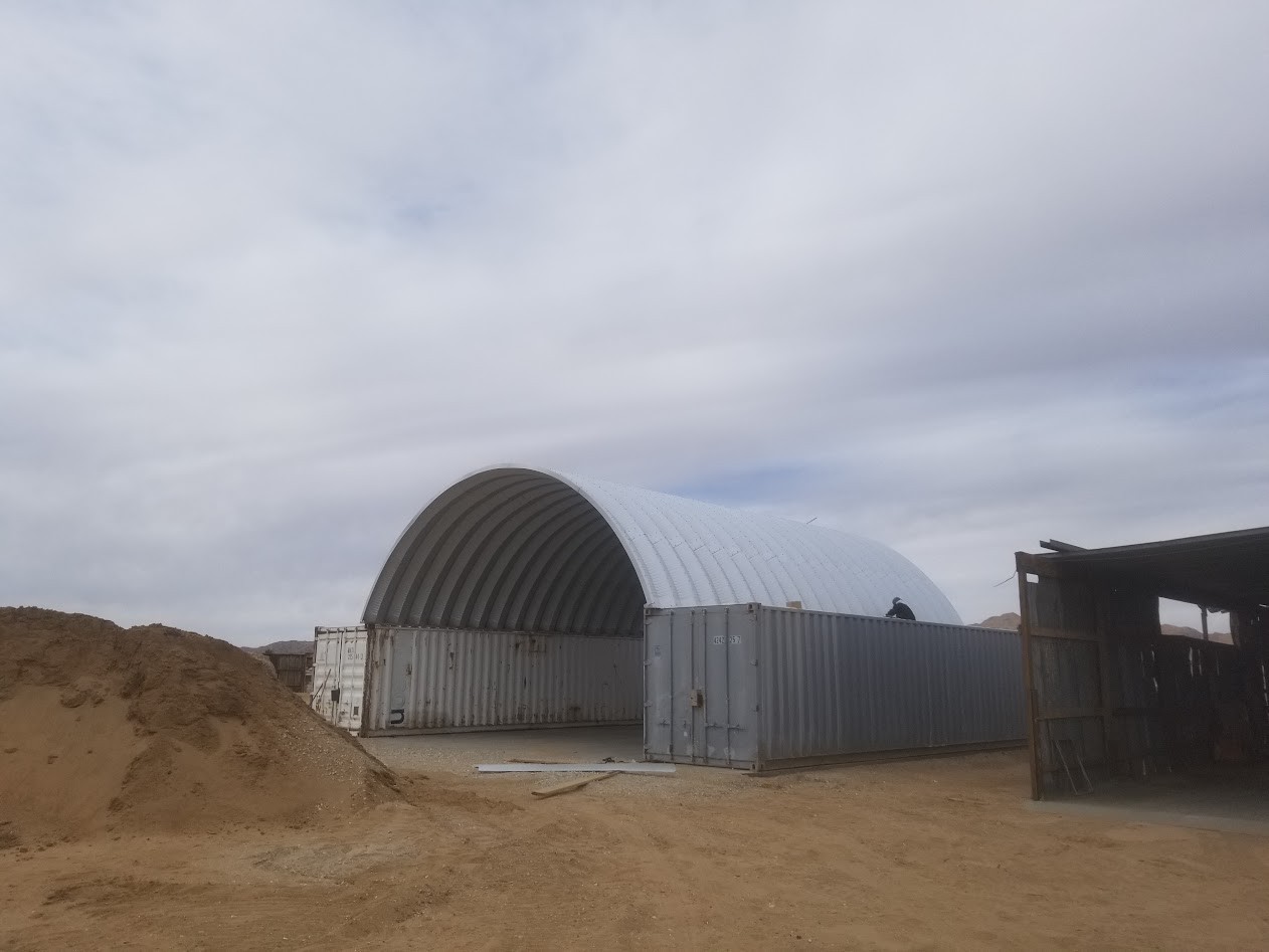 25x40x10 DuroSPAN Conex Box Container Steel Building Roof Cover Factory DiRECT