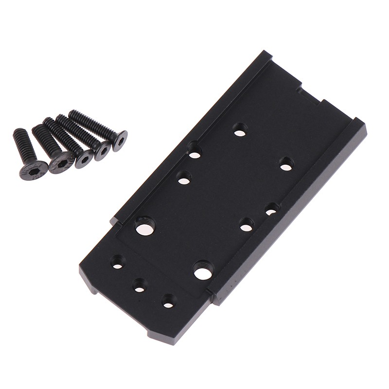 Tactical CNC P320 Rear Sight Mount Plate Base Fit For SIG RMR SRO Accessories