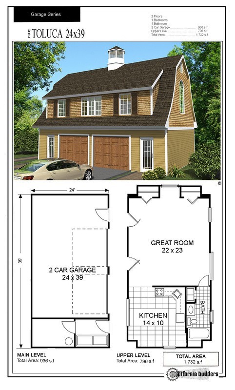 The Big Bend garage CBI wood shell Kit Home Pre-panels del. FREE anywhere USA!!!