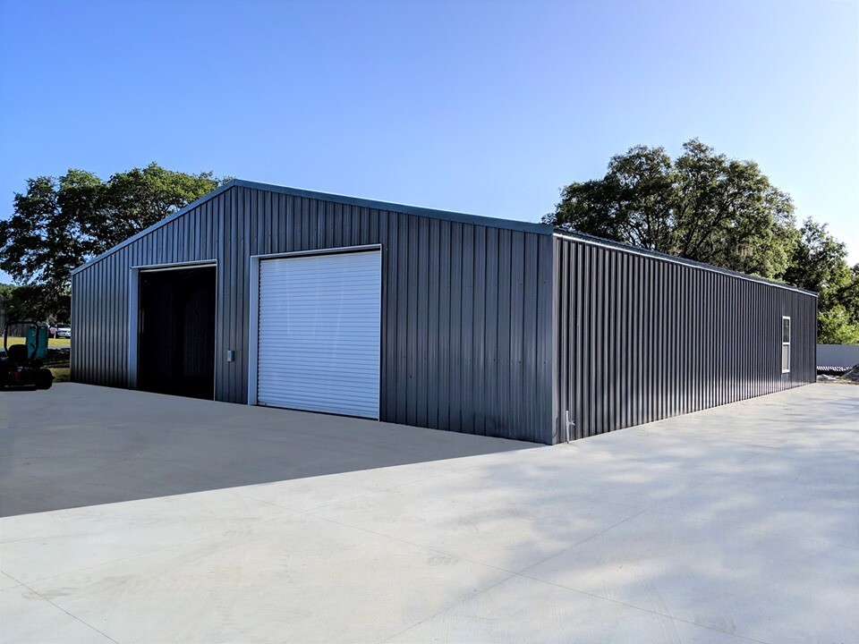 Steel Framed 40 x 40 x 16 Shop Kit, Warehouse Kit ON SALE NOW !!!