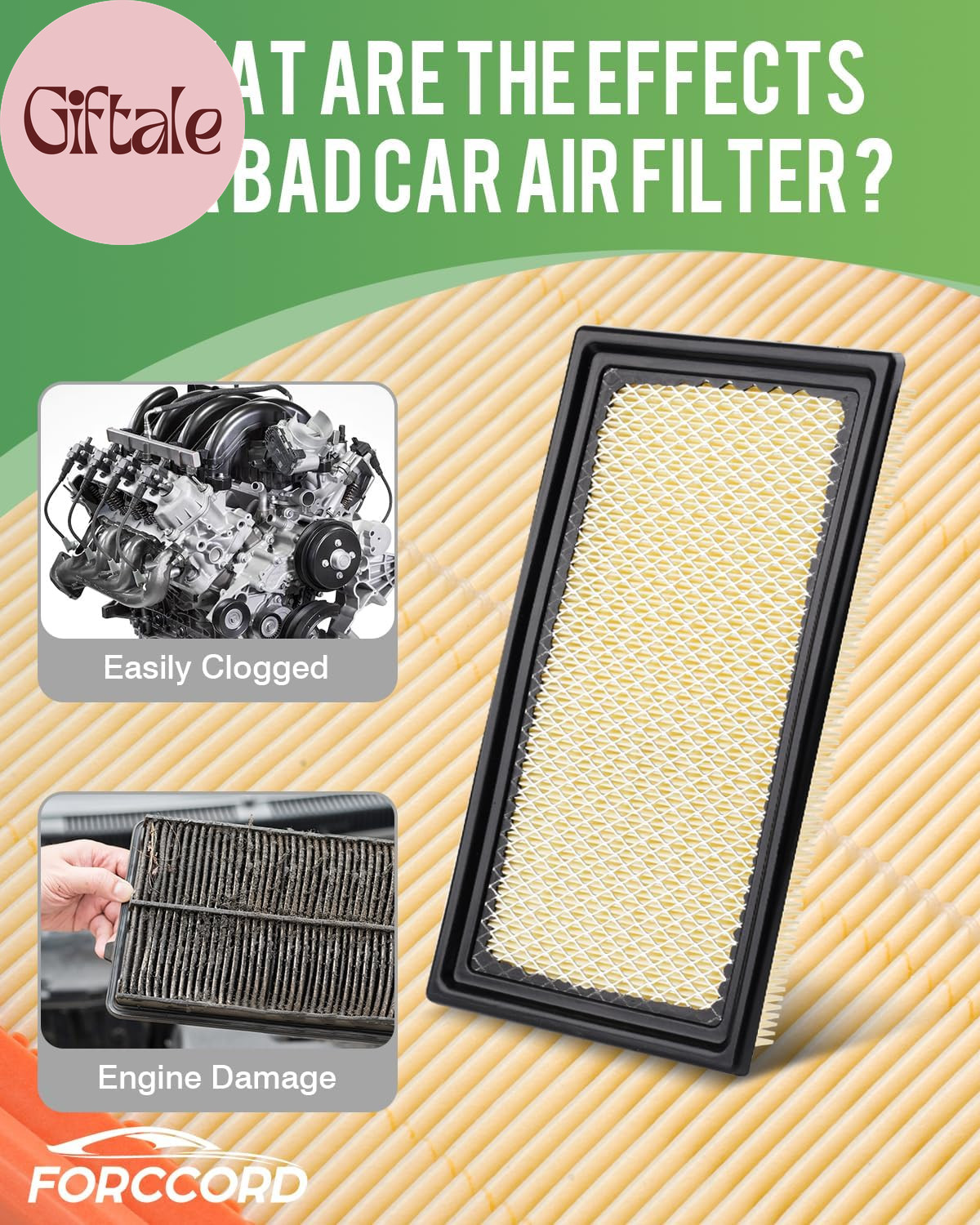 Cabin & Engine Air Filter Set – Fit for Explorer 2020-2026 2.3/3.0L, Aviator 202