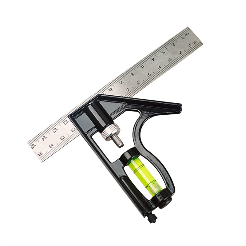 Angle Square Measuring Tools Set Precise Adjustable Combination Spirit Level