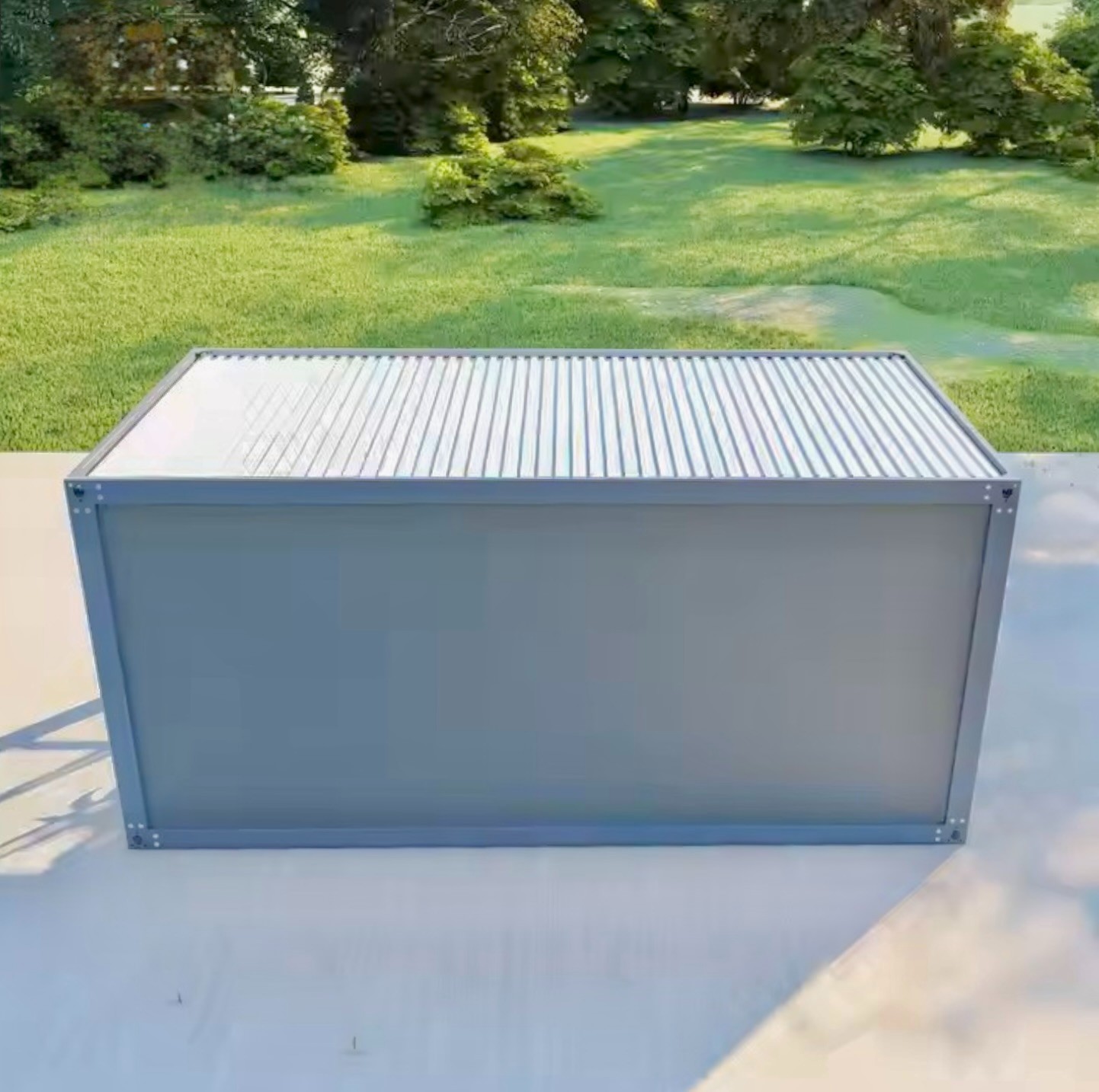 20FT Container House Pod, Custom Prefab Portable Outdoor Living Backyard Office