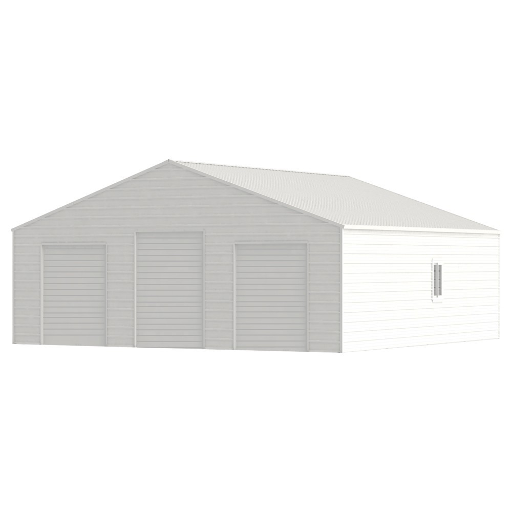 39*39*15ft Heavy Duty Metal Garage Farm Barn Storage Shed 1521 sq.ft Building
