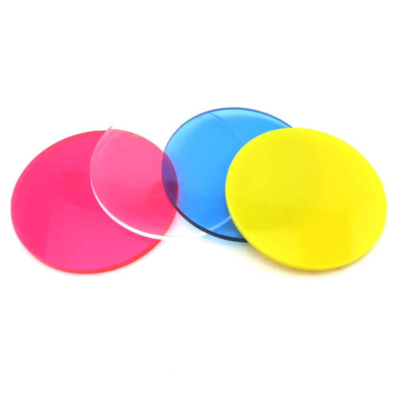 20mm~400mm Dia Plastic Sheet Round Plate DIY Model Craft