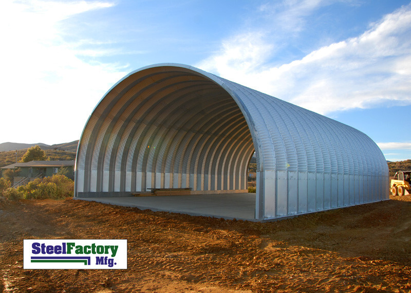 S30x40x17 Steel Factory Mfg Prefab Metal Building Custom Home Open End Kit