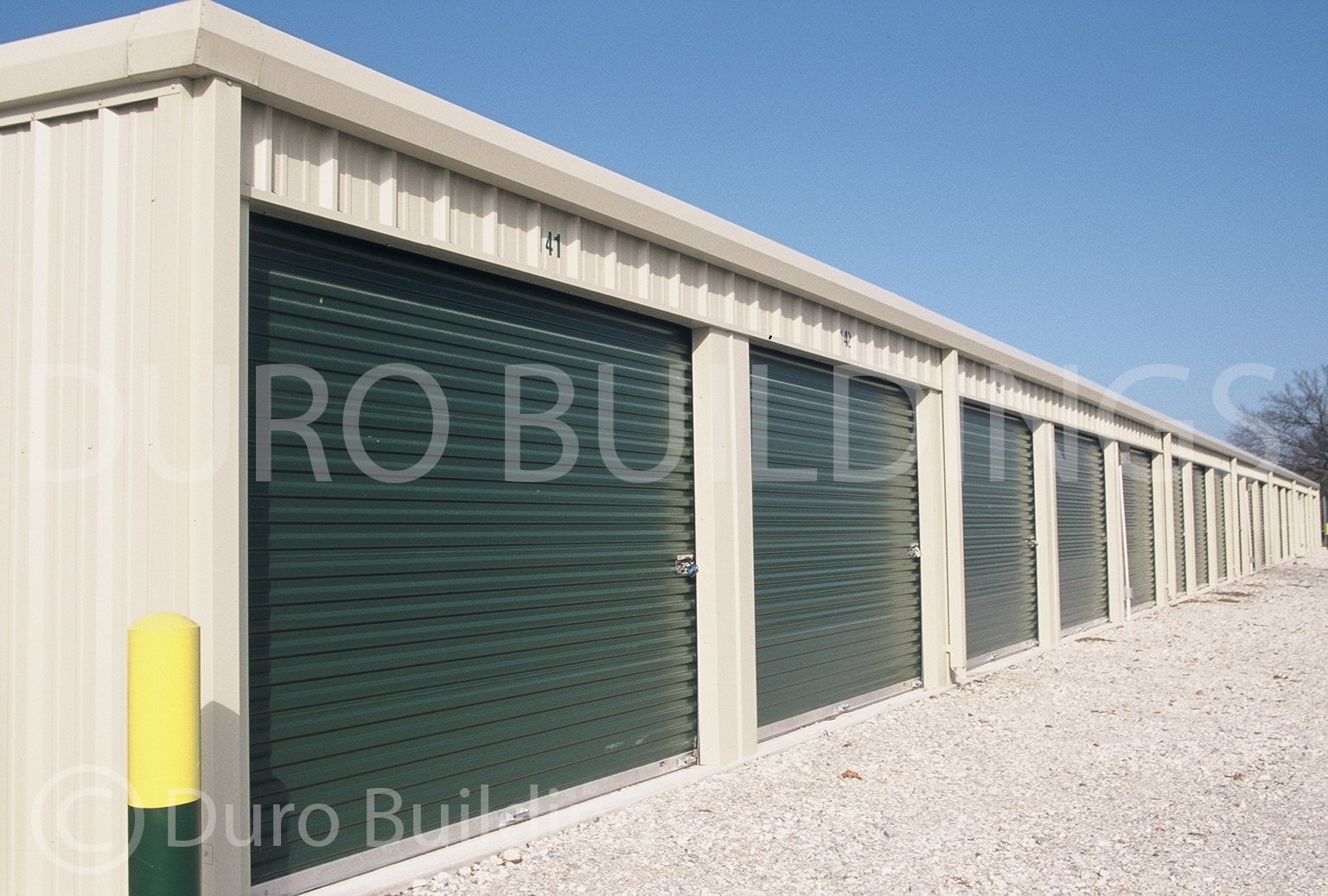 NEW DURO Steel 40x120x8.5 Metal Mini Self Storage Prefabricated Building Kits