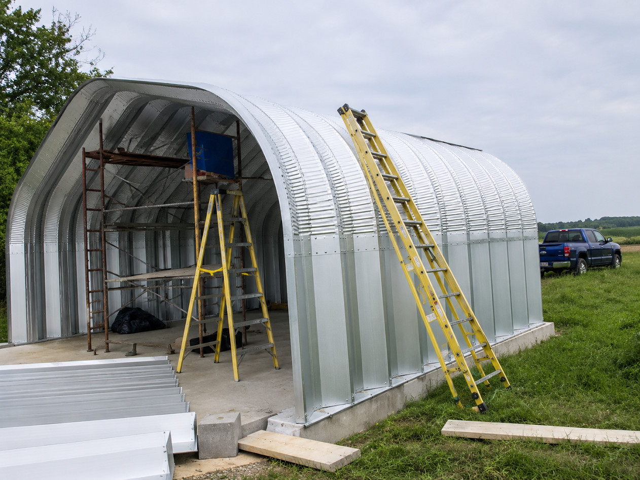 30x30x15 DuroSPAN Off Grid Steel Building Home Shop DIY Open Ends Factory DiRECT