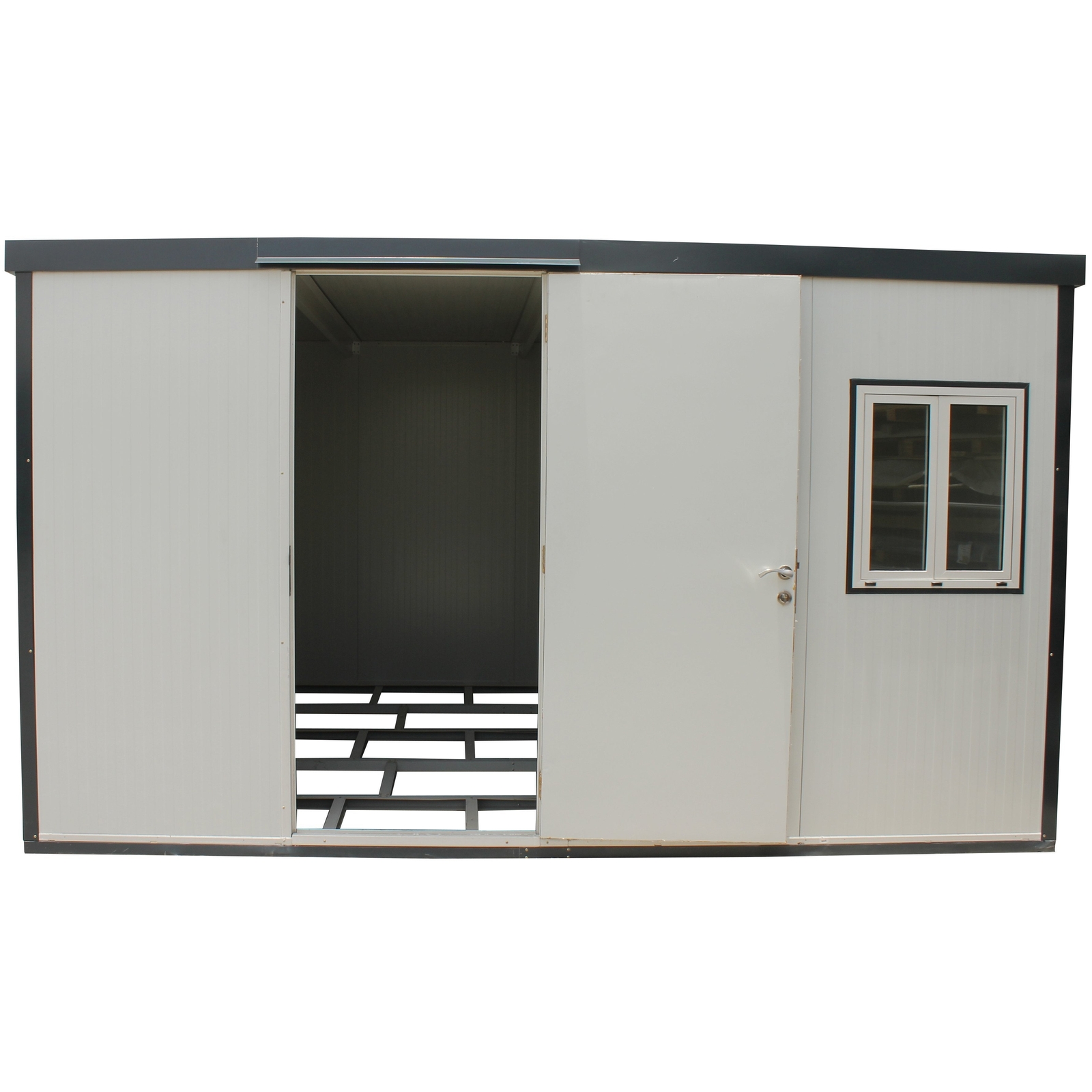 Flat Top Insulated Building 13×10 Versatile Tiny House, Studio Backyard Office