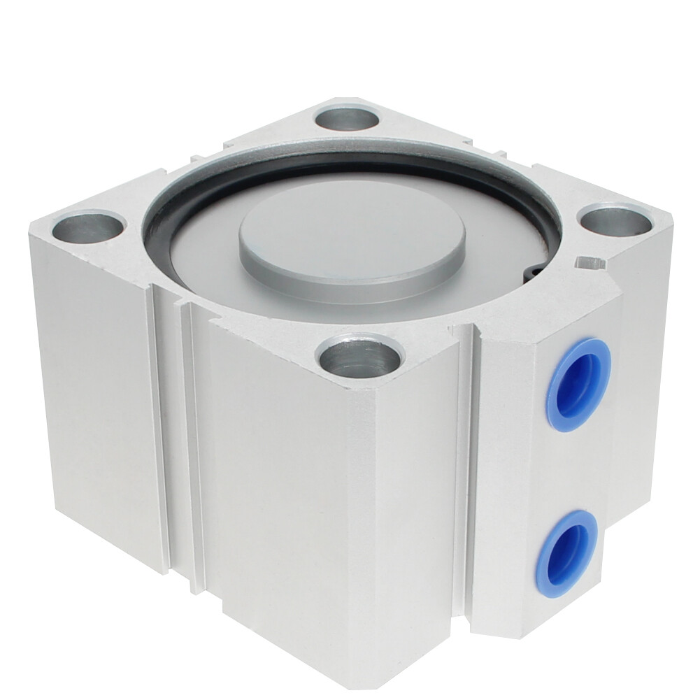 SDA Series 80mm Bore Thin Pneumatic Air Cylinder 5~100mm Stroke Double Acting