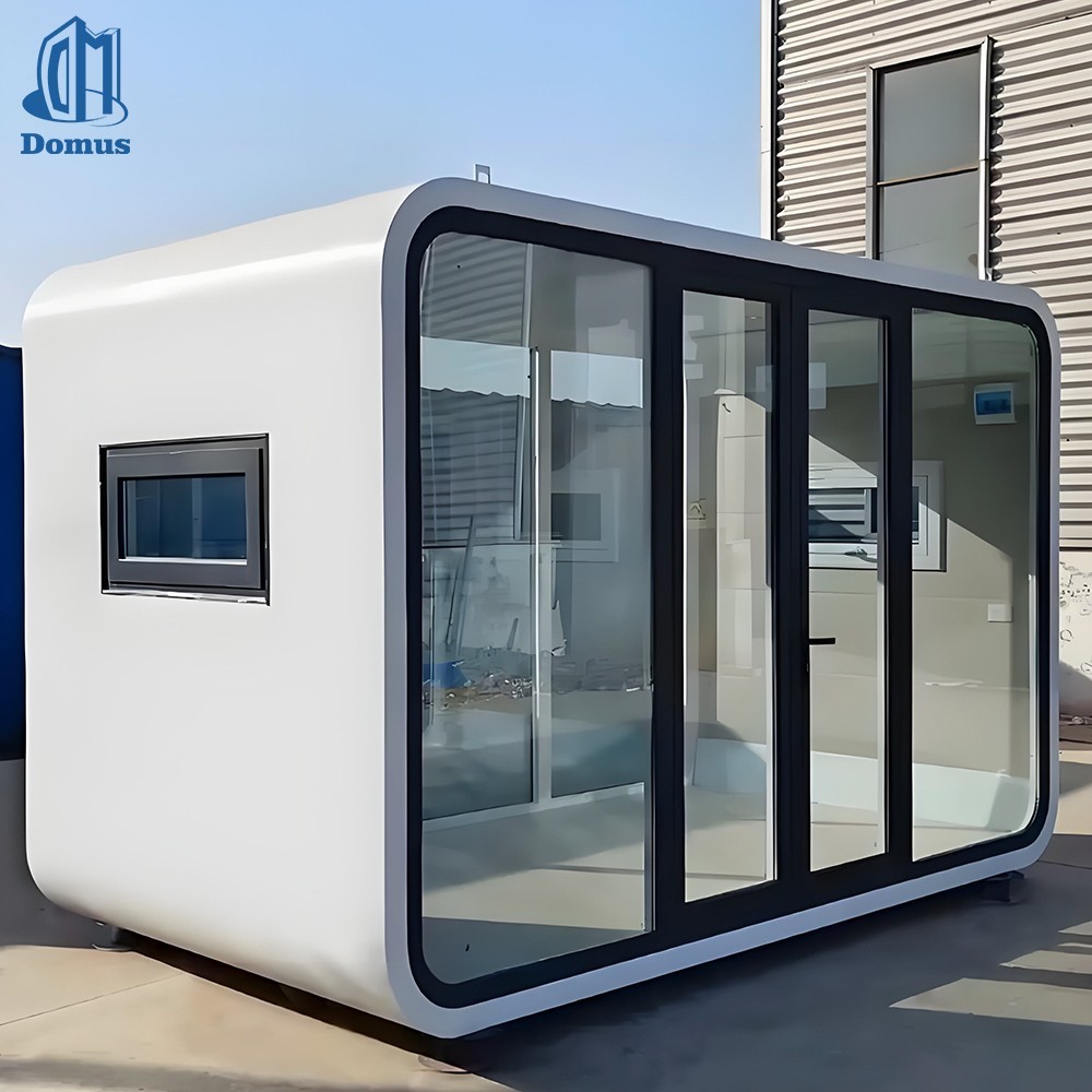 Apple Cabin Prefab Modular Tiny House Glamping Pod Cabin Office Garden Airbnb
