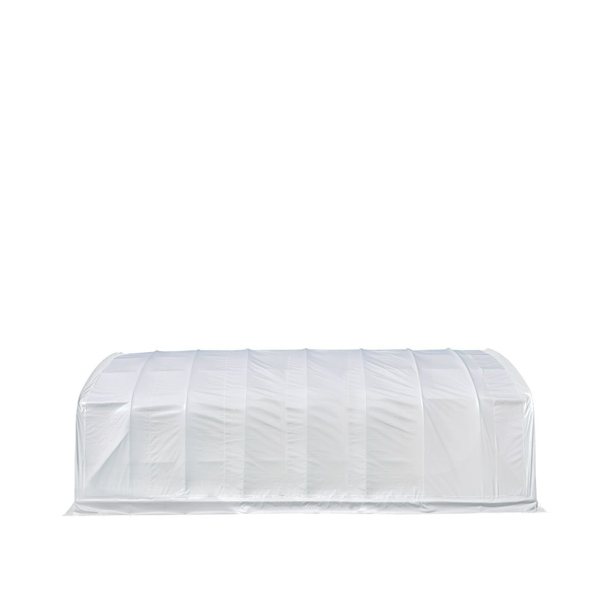 Straight Wall Shelter 20x40ft, 12ft Peak, 10x10ft Drive-Through