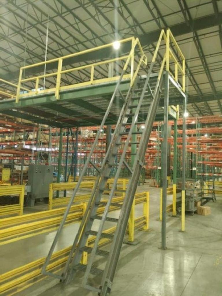 Mezzanine 14’ Length x 20’ Width x 14’ Height – Industrial Heavy Duty SEE VIDEO
