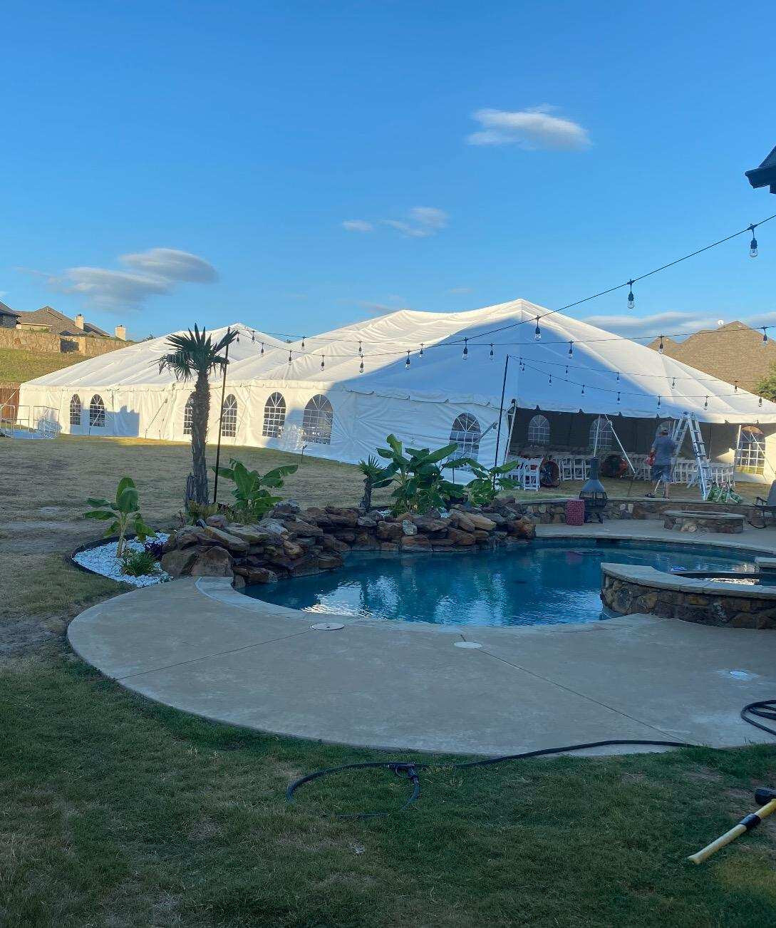 40’ x 40’ Multi Purpose Frame Tent New Commercial Grade Heavy Duty