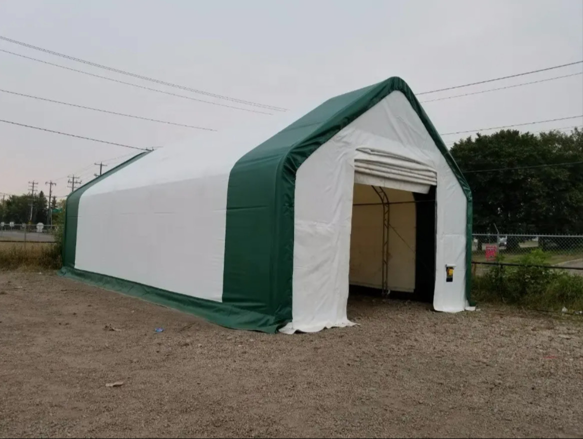 NEW Suihe PVC Fabric Shelter Tent Storage Workshop Building 20’xL40’x16′
