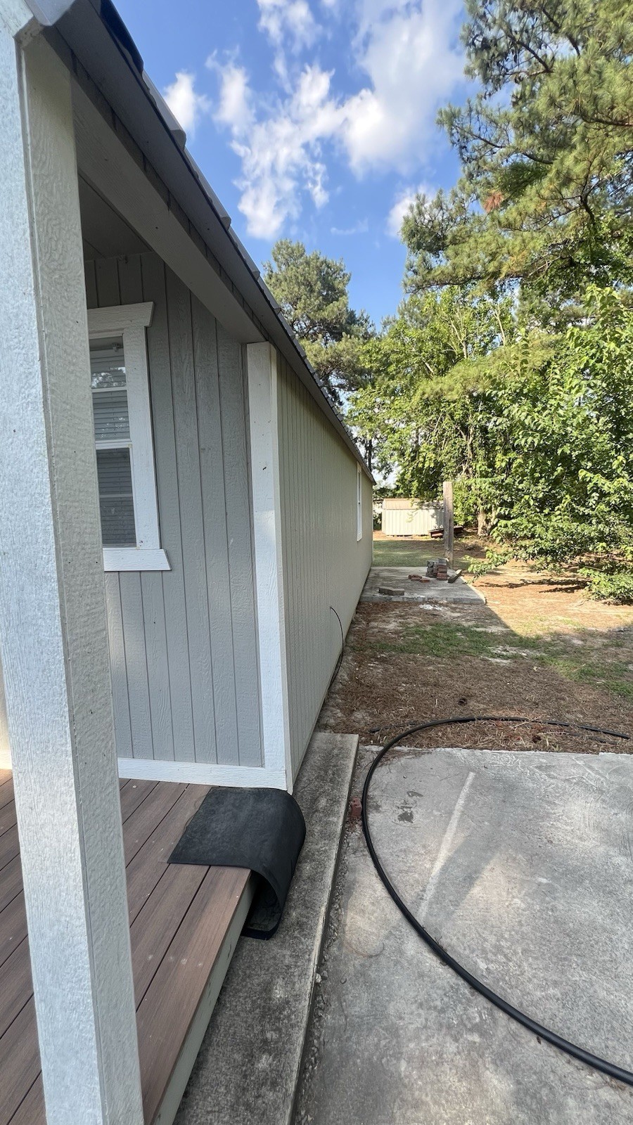 Portable 432ft² Cabin 12×36 w/ Porch, Metal Roof, 1 Bed 1 Bath