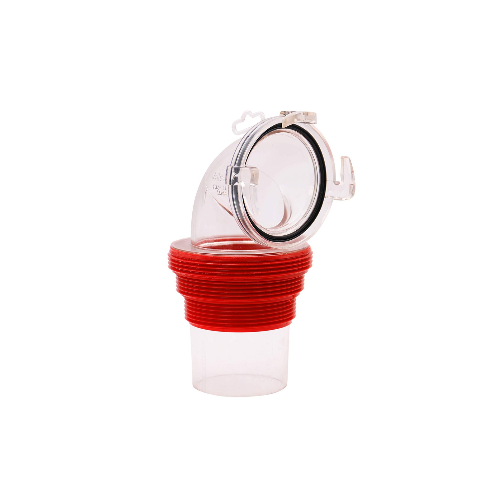 VALTERRA LLC F023112CL EZ COUPLER 90 BAYONET SEWER FTNG Klein, Clear