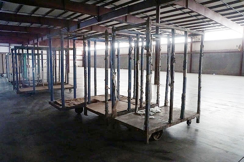 Steel Frame Shop Trucks (Qty 3)