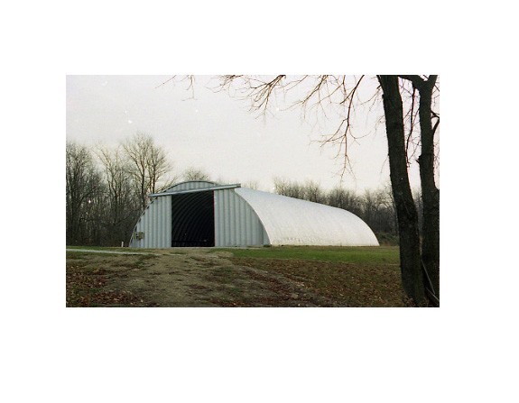 Steel Factory Mfg Q60x65x20 Metal Prefab Arch Quonset Hay Storage Building Kit