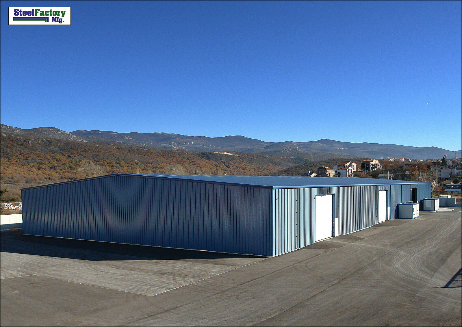 Steel Factory 50x120x16 Warehouse Storage Building Auto Body Paint Tractor Shop