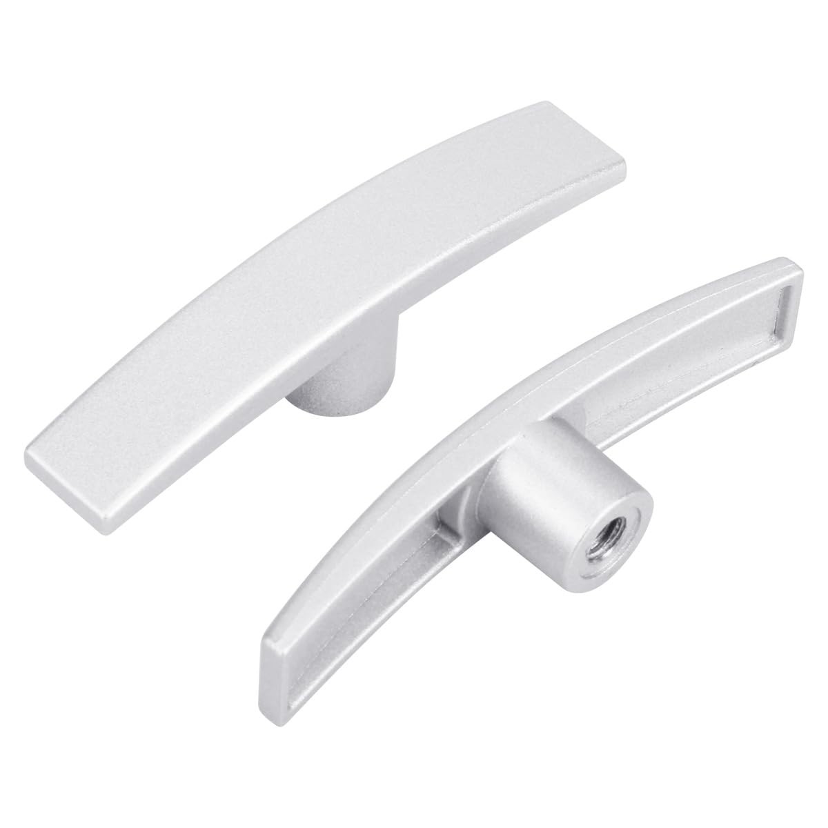 SAQXK 2pcs Aluminum T Handle RV Camper Waste Valve Handles T1003-6MN, White