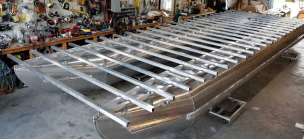 House Boat Pontoon Catalog L36′ X W24′ Custom Tiny House