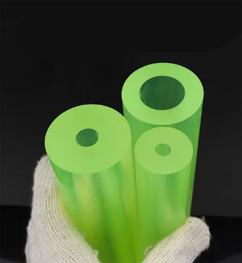 PU Polyurethane Hollow Round Rod Bar Stick Length 500mm Elastic Shock Absorber
