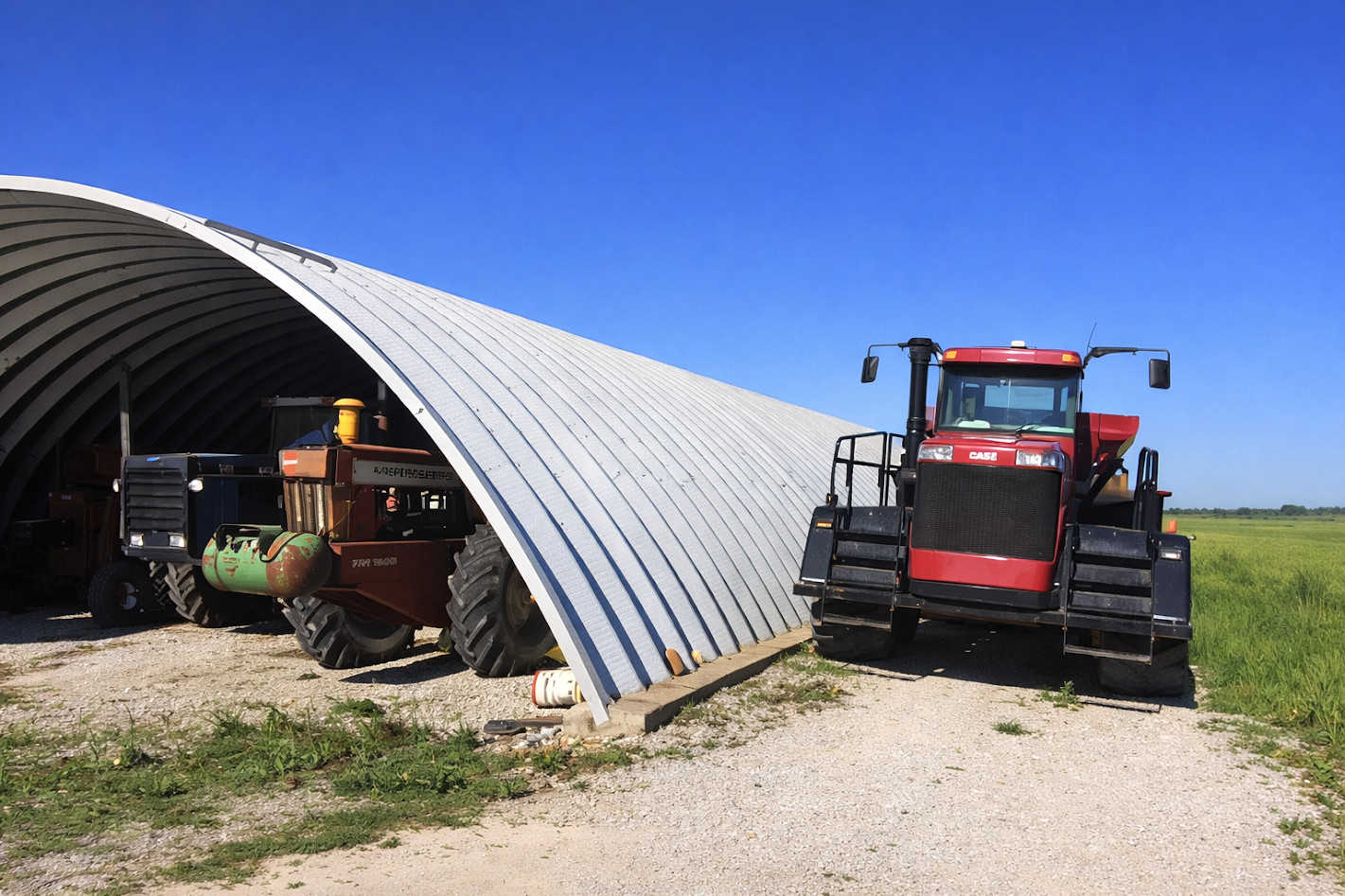 51x72x17 DuroSPAN Steel Agricultural Hay Barn Storage Building Kit Direct
