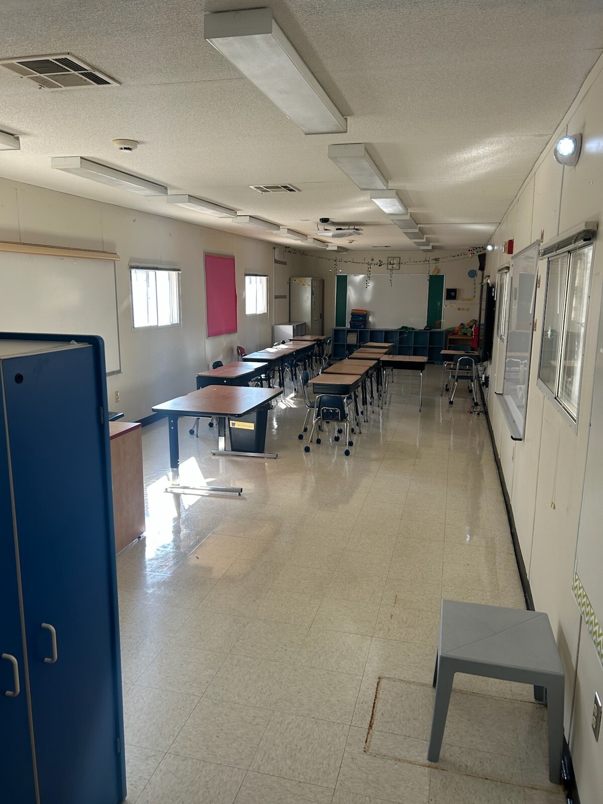 14×50 Modular Office/Classroom Trailer with a bathroom