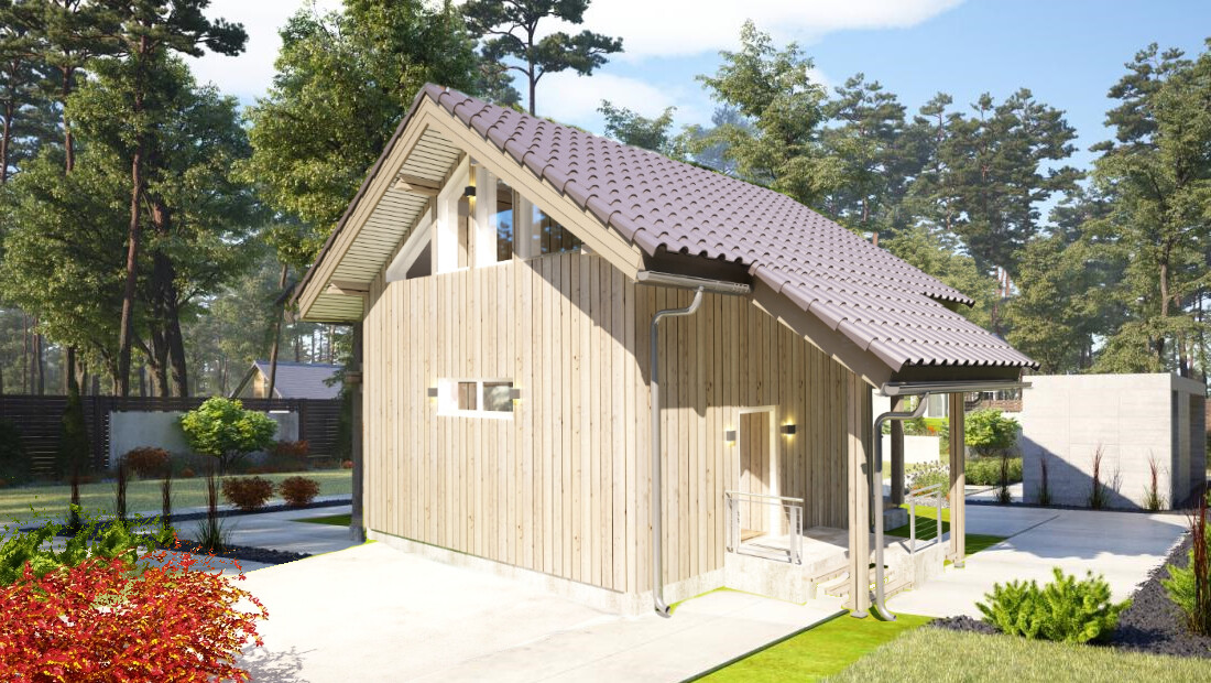 840 SQ.FT ECO SOLID TIMBER AIRTIGHT PANEL HOUSE KIT. MASS WOOD CLT HOME, PREFAB