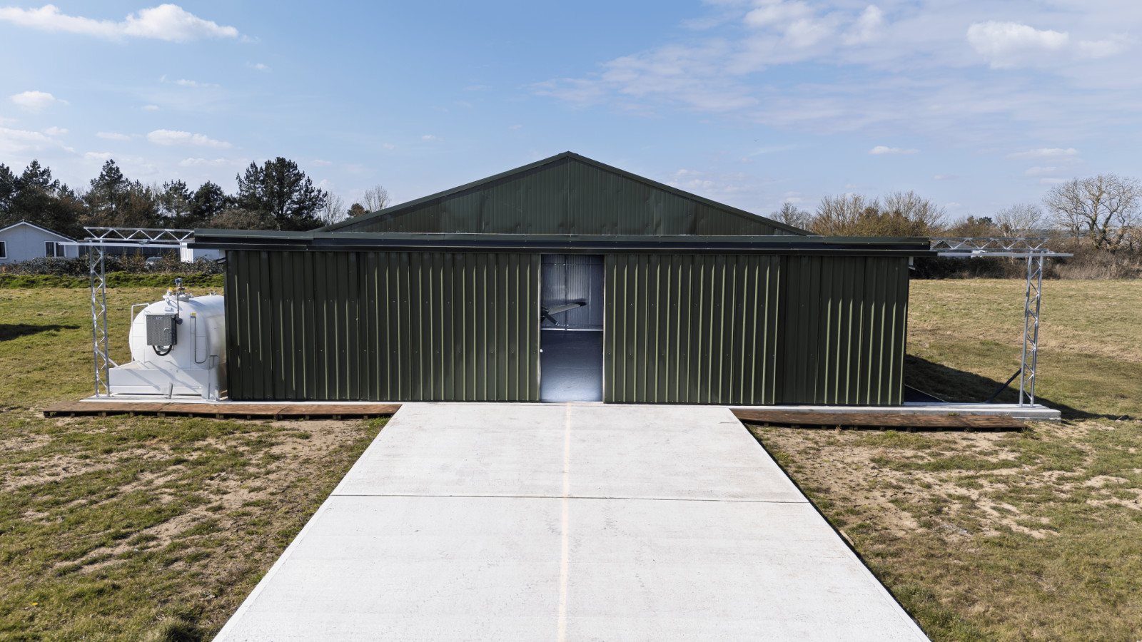 Aircraft Hangar Steel Building Insulated Steel Airplane Hangar Plane Shelter