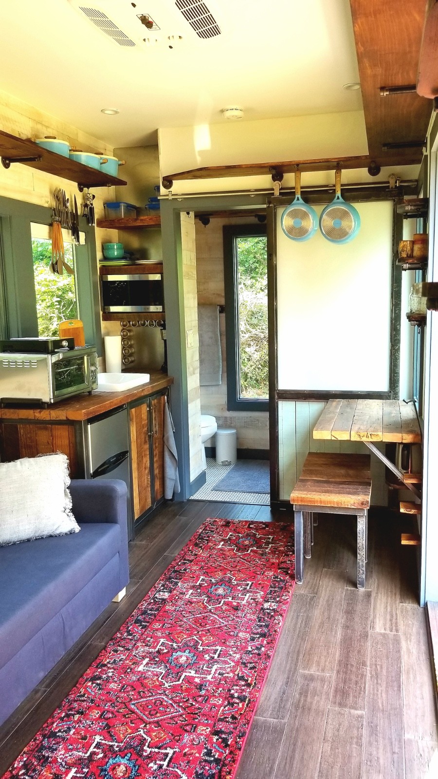 Turnkey Light-Filled Custom 8×20 Container Tiny Home – Giant Windows, Full Bath,
