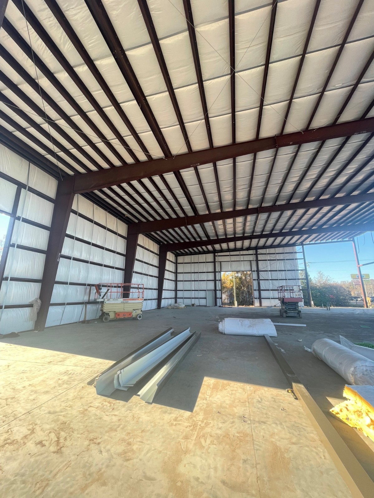 120x180x28 Steel Building Kit | Rigid Frame I-Beam | Commercial Grade