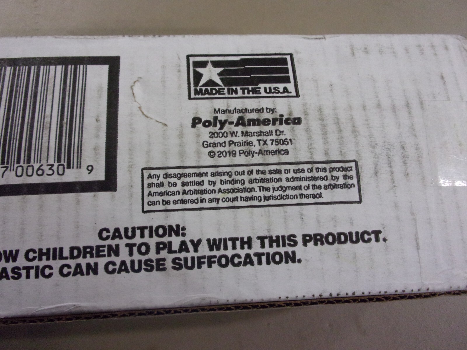 NEW POLY-AMERICA BRAND BLACK PLASTIC FLASHING 12″ X 300′ # FLASH-12B