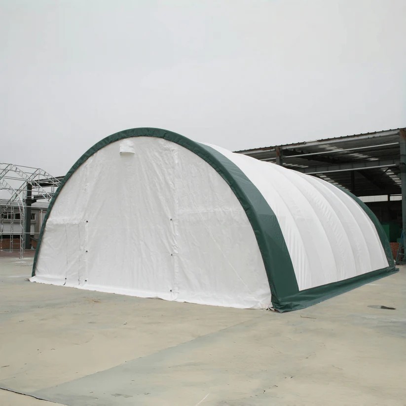 W30’xL40’xH15′ Single Truss Storage Shelter 18 OZ PVC Canvas Building Shelter