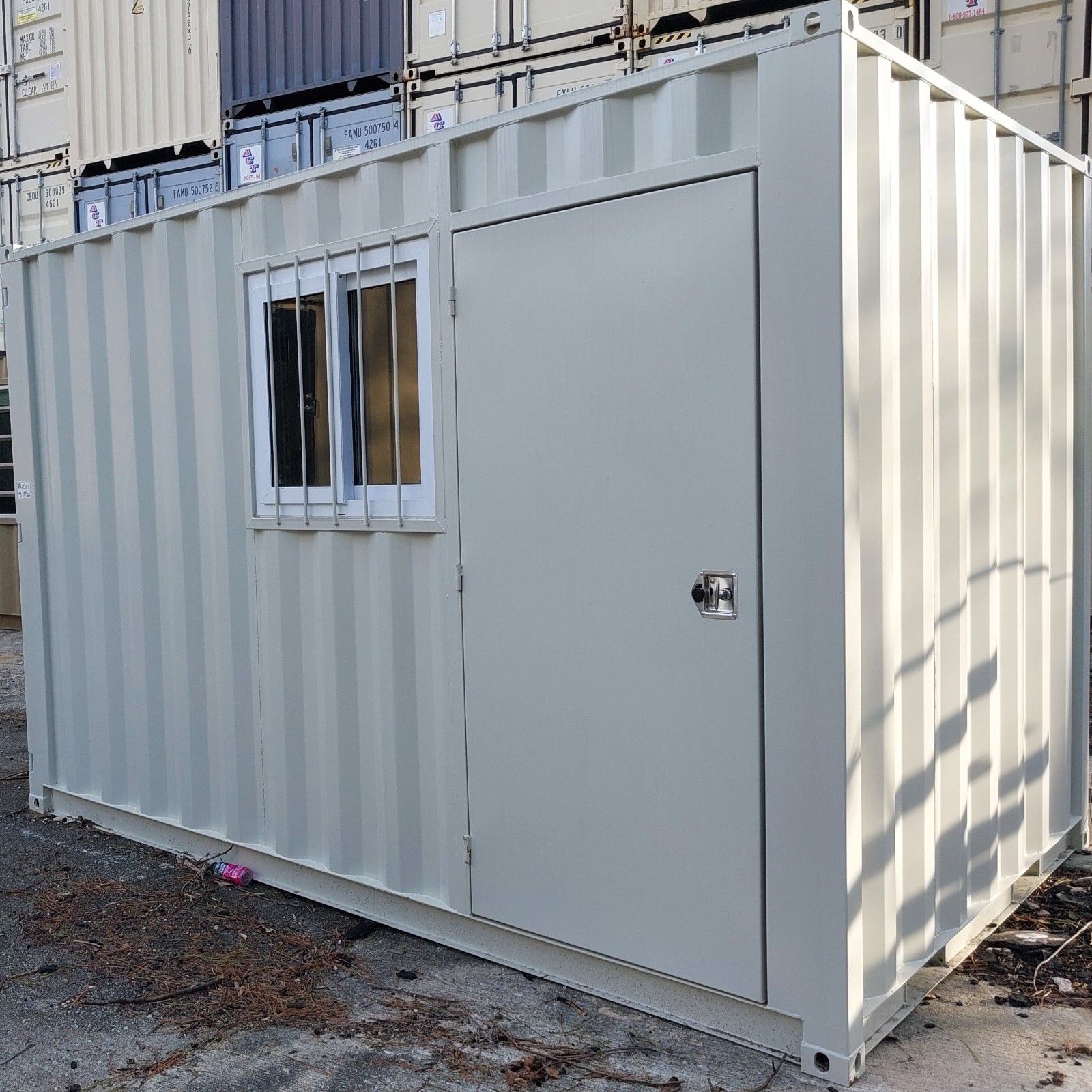 12′ New Ground Level Office GLO Container, Jobsite Mobile Trailer – Atlanta, GA