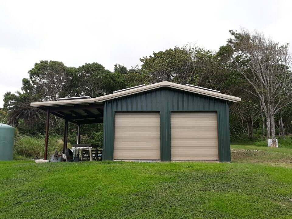 24x24x10 Steel Building SIMPSON ALL GALVALUME Metal Garage Storage Building Kit