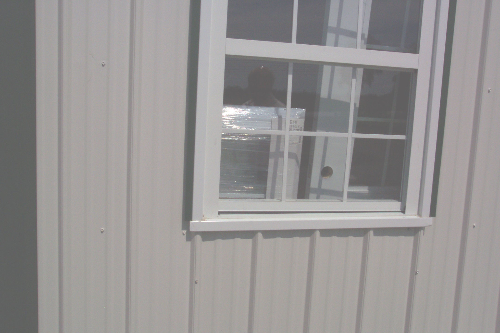 AMERICAN BARN–ALL GALVANIZED STEEL & INSULATED!! BUILDING – GARAGE-METAL