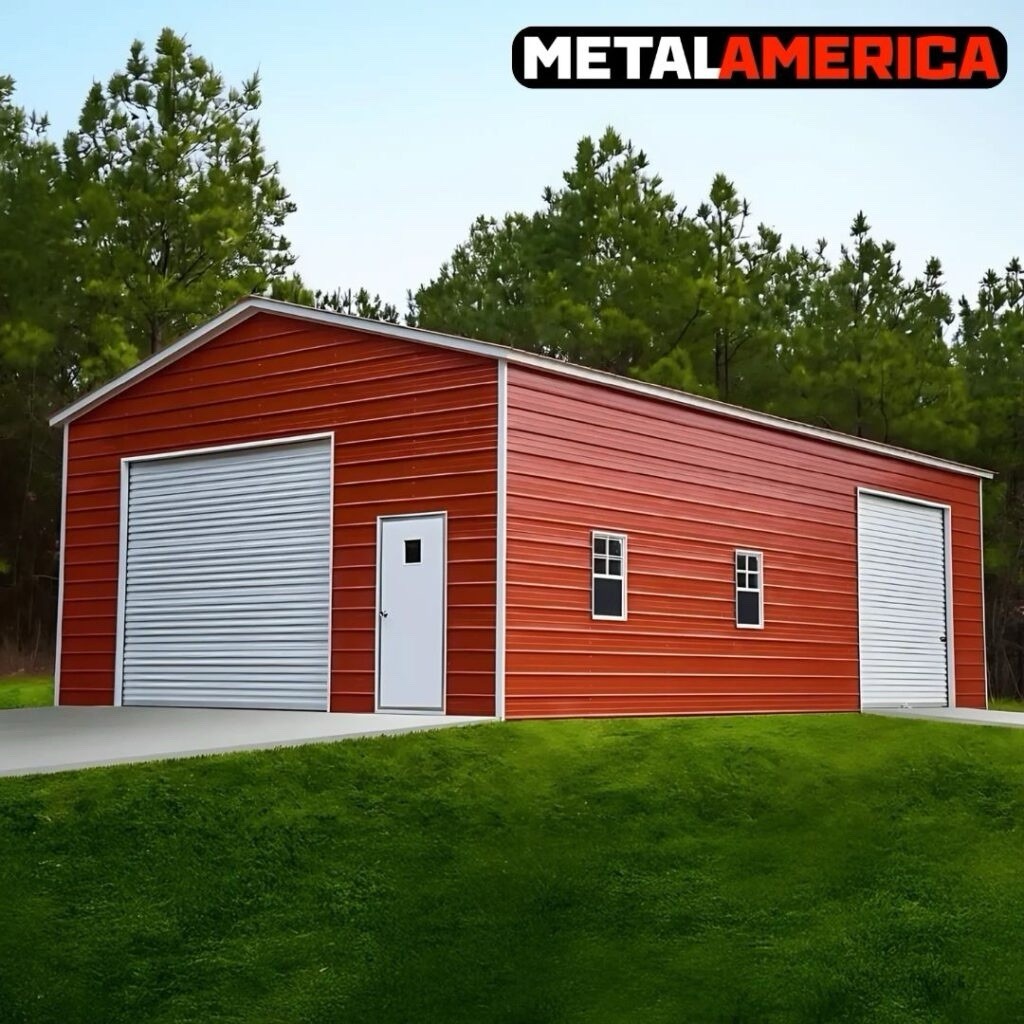 Commercial Residential Metal Buildings Custom Steel Garage Barn Workshop