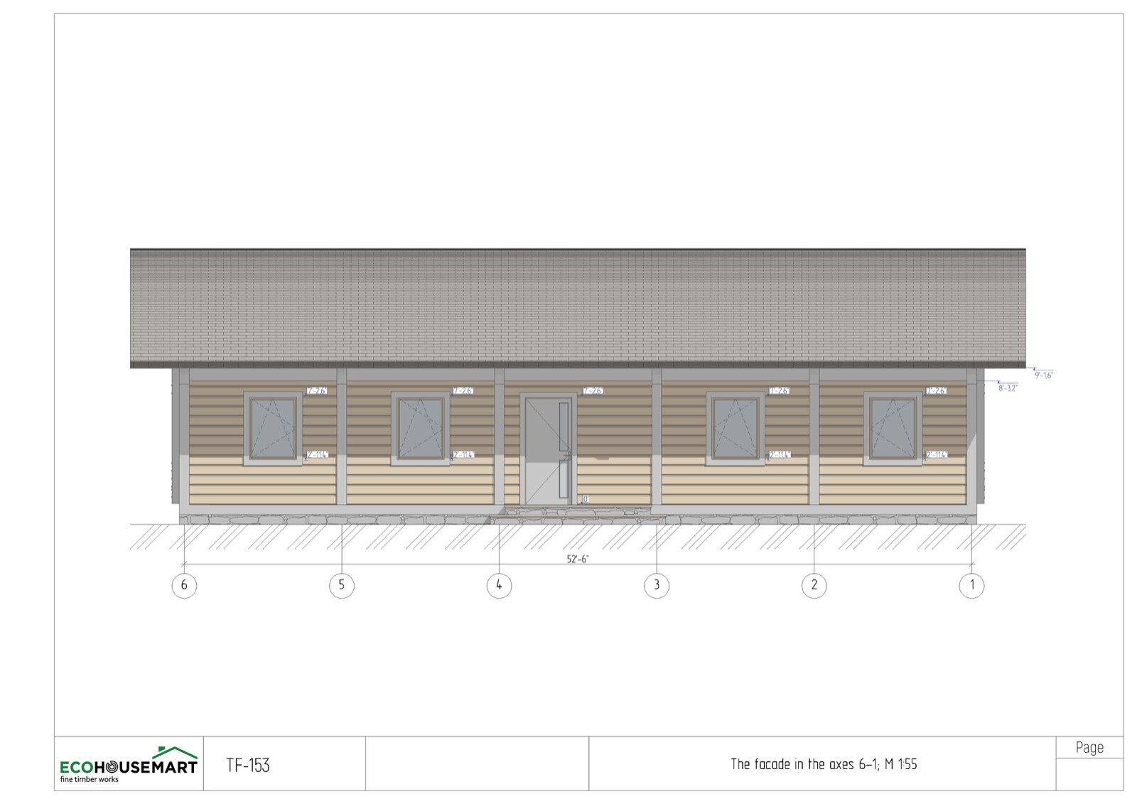 1340 sq.ft TIMBER FRAME KIT TF-B-153_2+loft WOOD PREFAB DIY BUILDING HOUSE CABIN