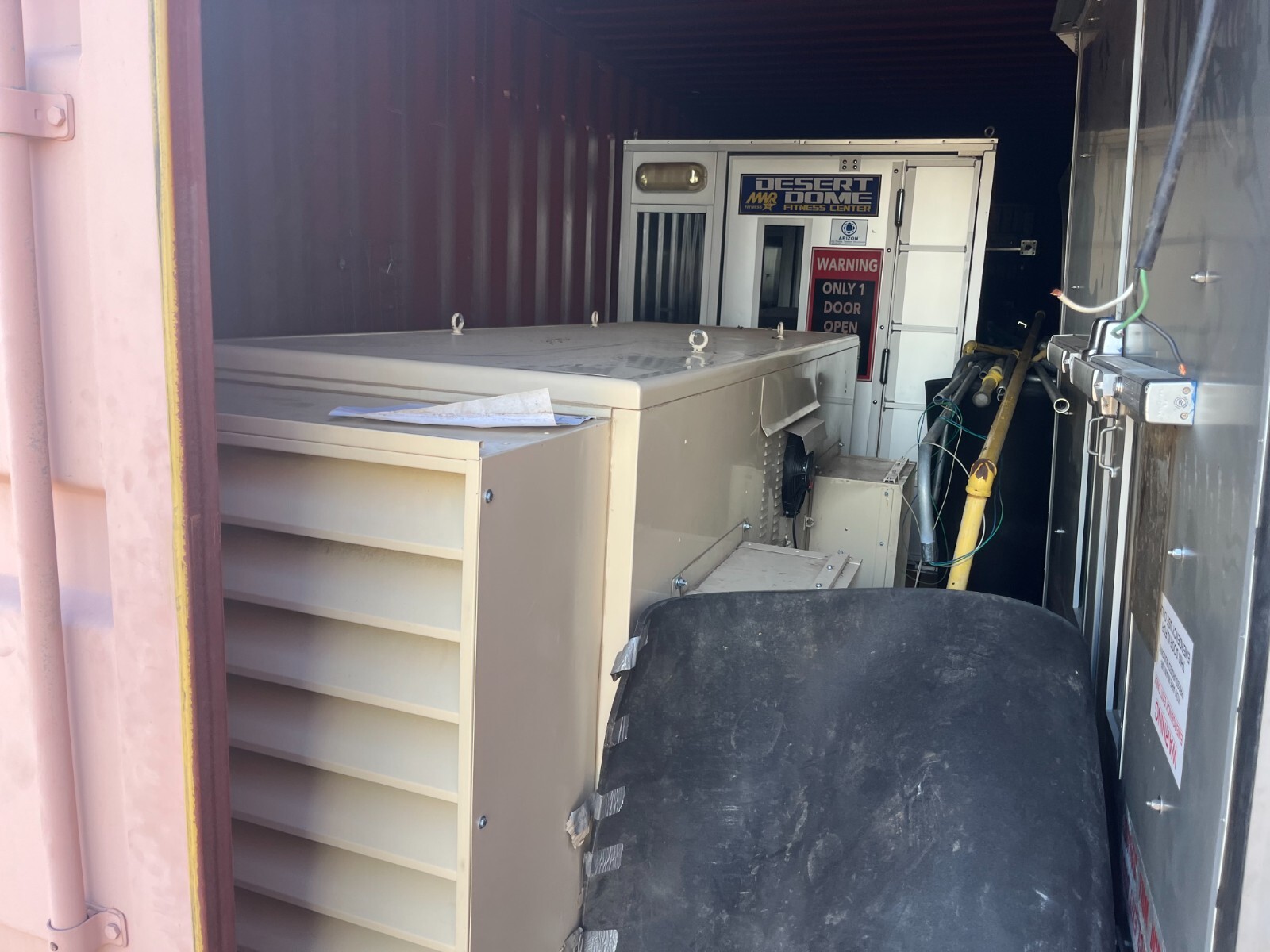 Air Dome, 7200 sq. ft., air structure, 60″ x 120″, HVAC 50 ton Trane gas unit