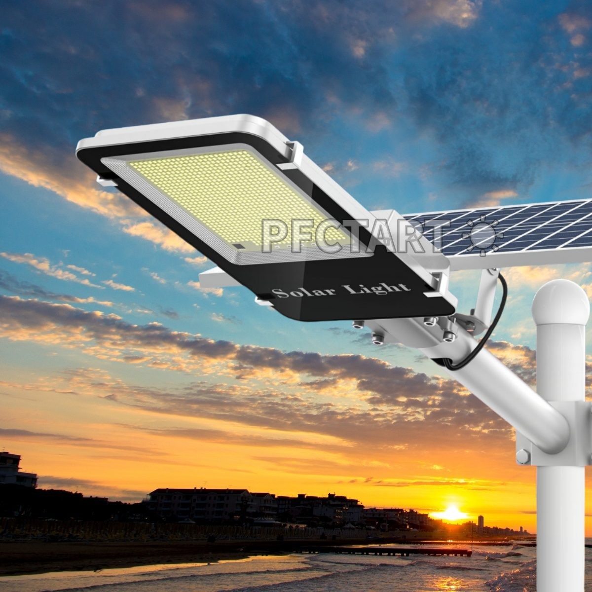 Large Solar Security Light Commercial Solar Street Lights Outdoor Solar Light US