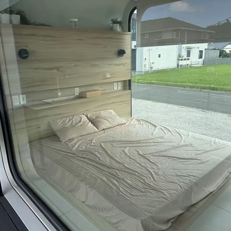 Hot Selling Capsule Forest Hotel Thermal Insulation Modern Manufactured Homes