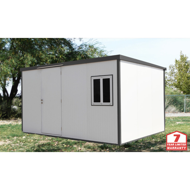 Flat Top Insulated Building 13×10 Versatile Tiny House, Studio Backyard Office