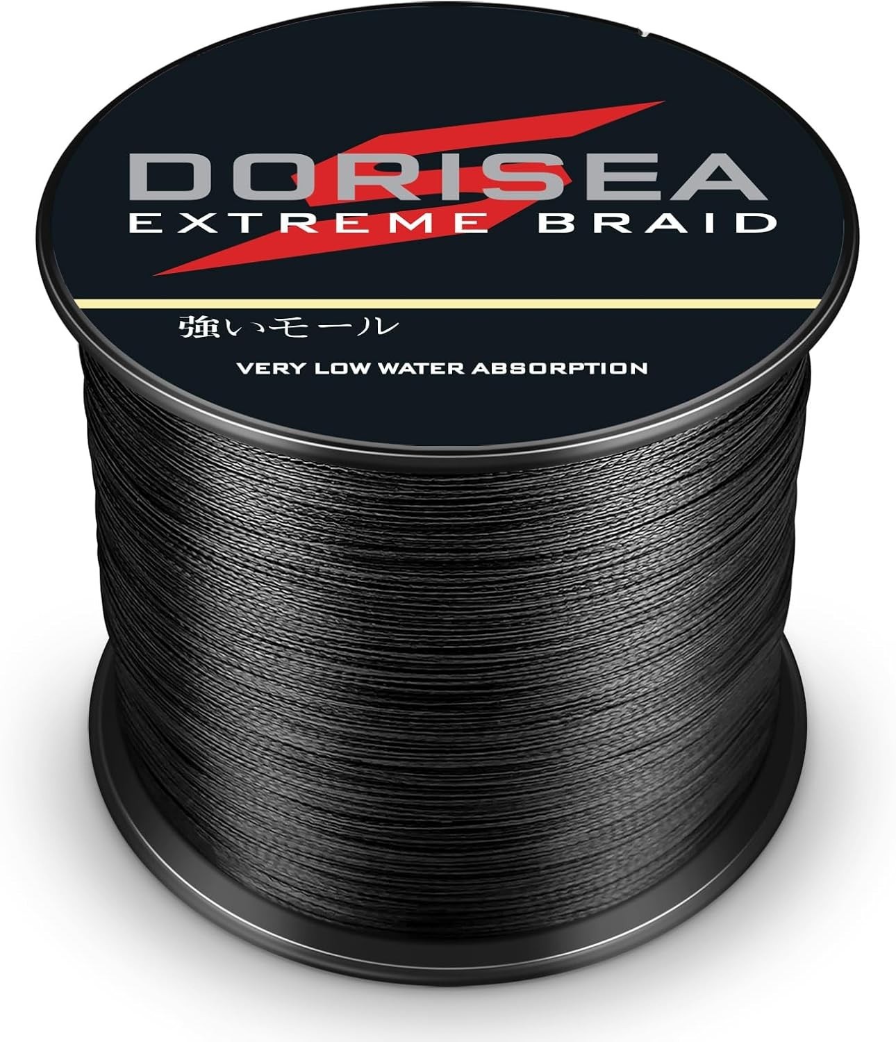 100% PE Braided Fishing Line Black 109-2187Yds 6-550LB Test