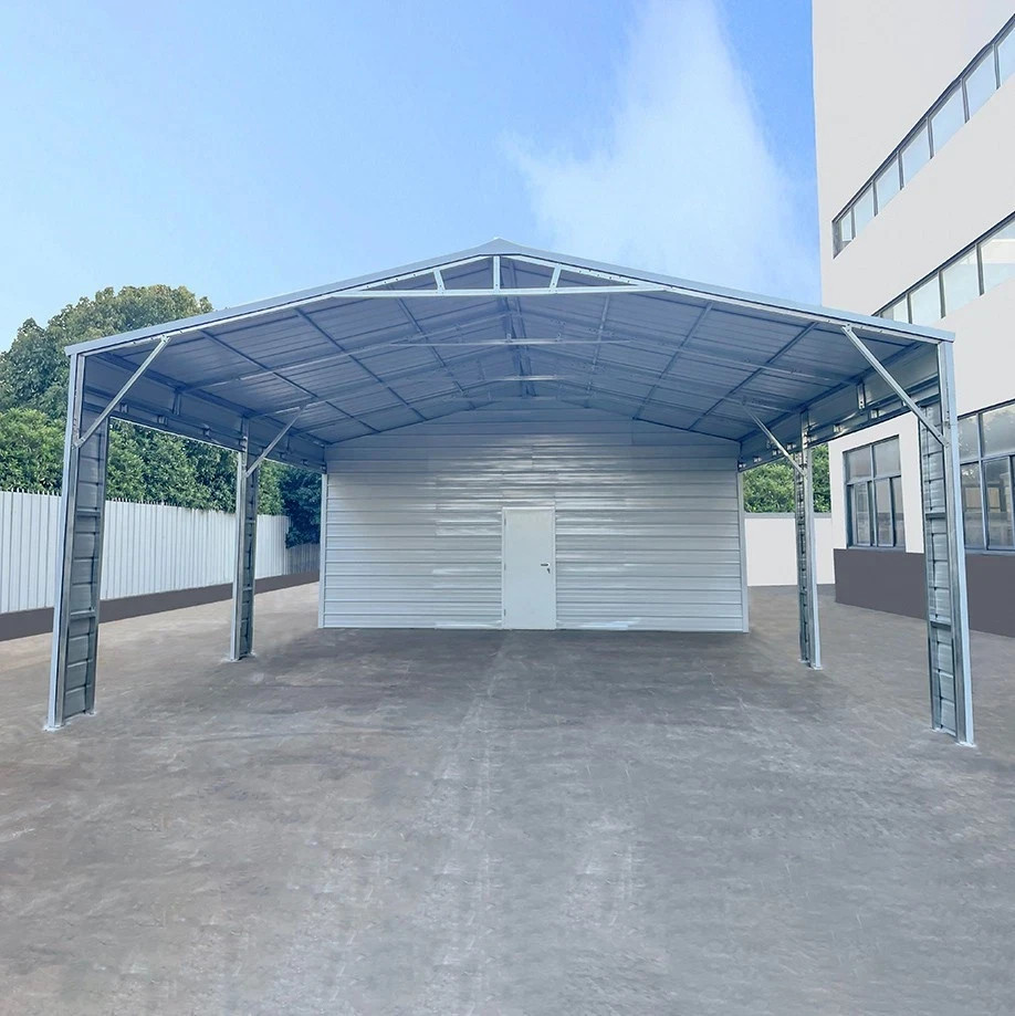 23x46FT Steel Garage Shed Building Metal Warehouse Storage w/ Roll Up Doors