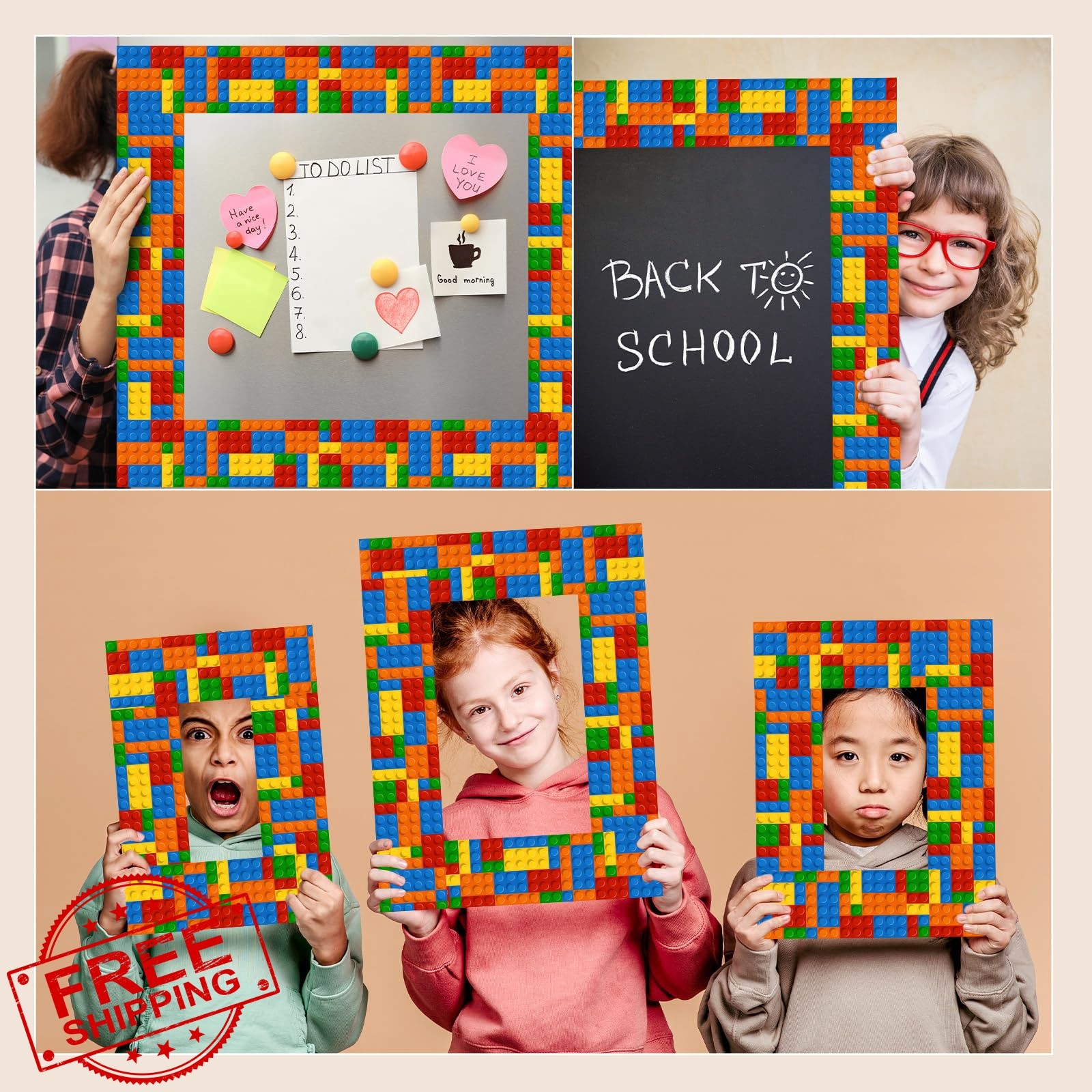 Motiskyy 65ft Building Block Border
